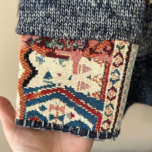 Sioni Blue Denim Western Cardigan Women’s size XL - Picture 6 of 12